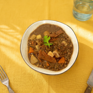Guiso de lentejas