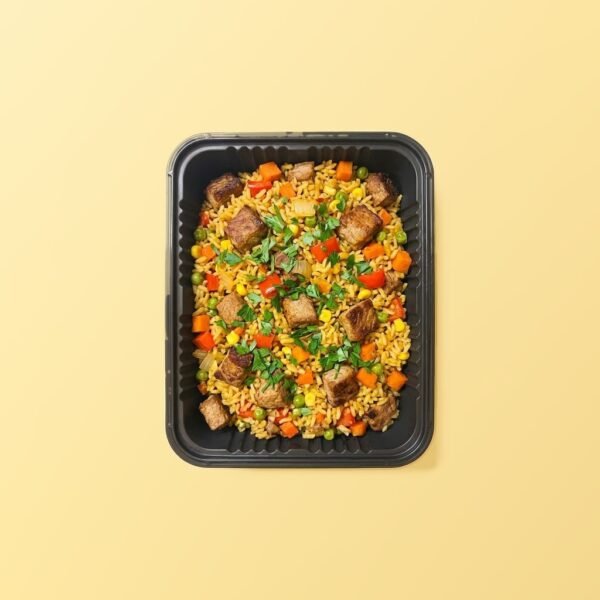 Arroz criollo con cerdo